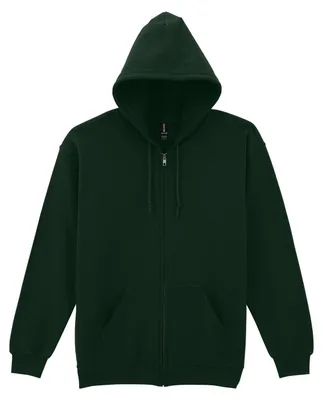 Produktbild von Gildan - Hoodie mit durchgehendem Reißverschluss für Herren/Damen Uni LT1591 (3XL) (Tannengrün)