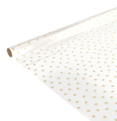 Produktbild von Transparentes, bedrucktes Weihnachtsgeschenkpapier, 500 x 70 cm