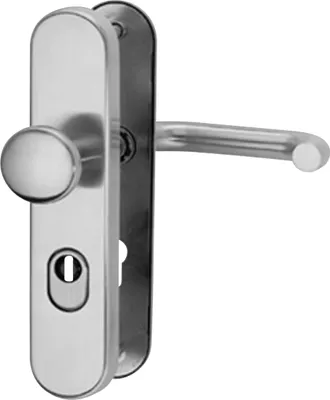 Produktbild von Zylinderschutz-Wechselgarnitur ES1, 72 mm, neusilber