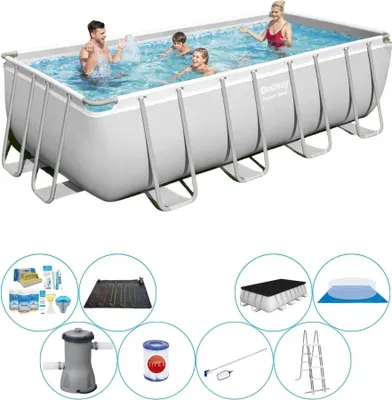 Zdjęcie produktu dla Zestaw basenowy - Bestway Power Steel 488x244x122 cm Prostokątny