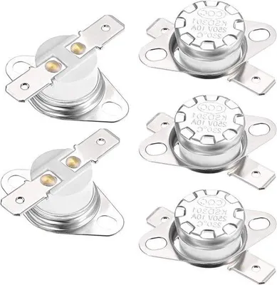 Obrázok produktu pre Termostatický spínač s 5 stupňami, 230 °C, 10 A, N.C., konektor 6,3 mm