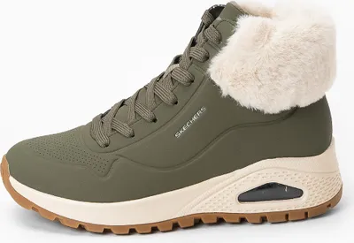 Image de Skechers Uno Rugged - Fall Air  Sneakers Hoog - Groen - Maat 41
