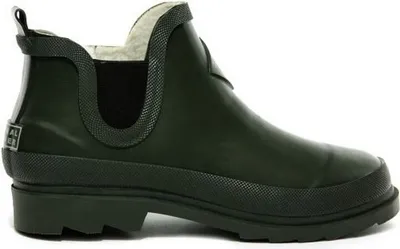 Produktbild von Regatta Damen Gummischuhe Harper Kunstfell-Innenfutter, knöchelhoch RG4456 (37 EU) (Thymian-Grün)