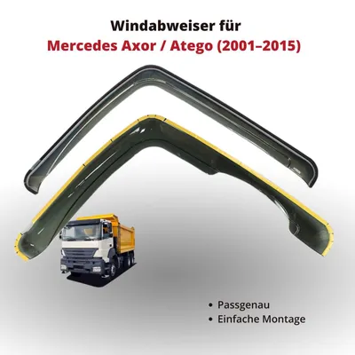 Produktbild von Windabweiser für Mercedes Axor / Atego (2001–2015) | Außenmontage