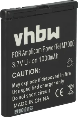 Produktbild von vhbw Akku Ersatz für CM504442APR für Handy Smartphone Telefon (1000 mAh, 3,7 V, Li-Ion)