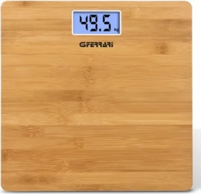 Produktbild von G3 Ferrari Banwood care, Elektronische Personenwaage, 180 kg, 50 g, Holz, kg / lb, Rechteck