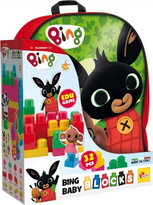 Produktbild von BING - Rucksack mit Würfeln und Figuren