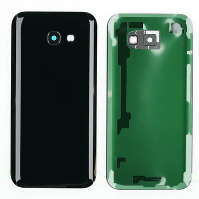 Produktbild von Samsung Galaxy A5 2017 (SM-A520F) Backcover + Kameraglas + Kleber (Black), Schwarz
