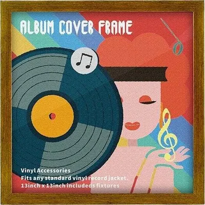 Produktbild von Muziker MUZR65B Wandständer für Schallplatten