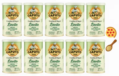 Image de Levure pour pizza Lievito 100 g x 10 - Caputo