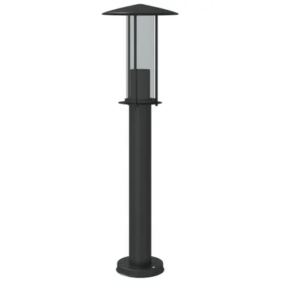 Produktbild von vidaXL Wegeleuchte Schwarz 60 cm Edelstahl