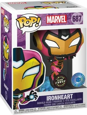 Productafbeelding van Marvel - Ironheart 687 Pop in a Box - Funko Pop! - Vinyl figuur