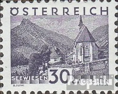 Produktbild von Briefmarken Österreich 1932 Mi 536 mit Falz Landschaften