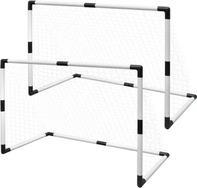 Produktbild von "SPRING SALE"2-tlg. Mini-Fußballtor-Set für Kinder 91,5x48x61 cm GermanyMöbel 30952 - Sonstiges Fußballzubehör