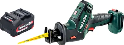 Produktbild von Metabo SSE 18 LTX Compact Akku Reciprosäge Säbelsäge 18 V 13 mm + 1x Akku 4,0 Ah - ohne Ladegerät