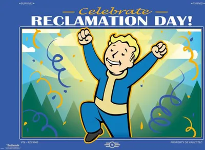 Obrázek produktu pro Fallout Poster 76 Den rekultivace