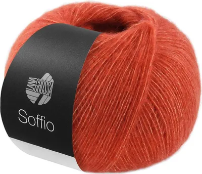 Produktbild von Lana Grossa - Soffio 0005 rostorange