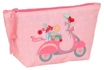 Produktbild von Reise-Toilettentasche Moos Passion Bunt Polyester Recycelter 23 x 12 x 8 cm