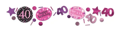 Produktbild von Amscan 9900602, Pink, Folie, Papier, 12 Stück(e)