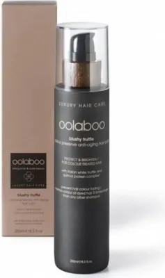Obrázok produktu pre Oolaboo Blushy Truffle, farba udržujúci šampón proti starnutiu vlasov, 250 ml