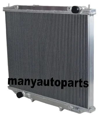 Zdjęcie produktu dla Grzejnik aluminiowy, wymiary rdzenia: 500 mm x 648 mm x 40 mm, wymiary zewnętrzne: 678 mm x 625 mm x 87 mm, średnica wlotu/wylotu: 35 mm, kompatybilny z Nissan Terrano R20, waga produktu: 6,5 kg