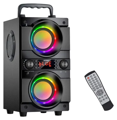 Image de Haut-parleur Bluetooth portable de 60 W avec son stéréo, batterie de 8000 mAh, idéal pour les voyages et les fêtes