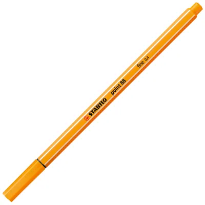 Produktbild von Fineliner - STABILO point 88 - Einzelstift - orange