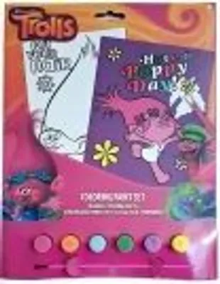 Produktbild von Trolls Malfarbe Set