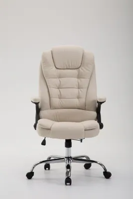 Obrázek produktu pro BHM Germany Kancelářská židle Thor, textil, krémová