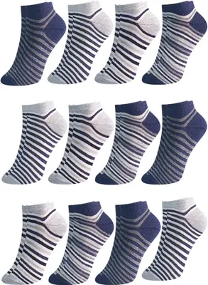 Produktbild von 12 Paar Jungen & Mädchen Kurzsocken - Basics - Mehrfarbig