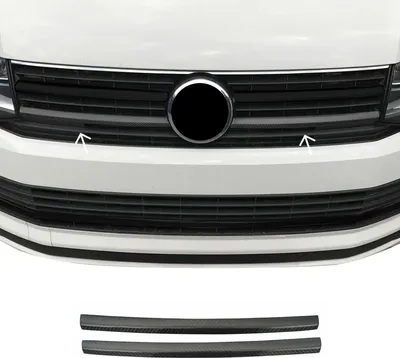 Obrázok produktu pre Lišty mriežky chladiča pre VW T6 Transporter 2015-2019 Highline Carbon 2x