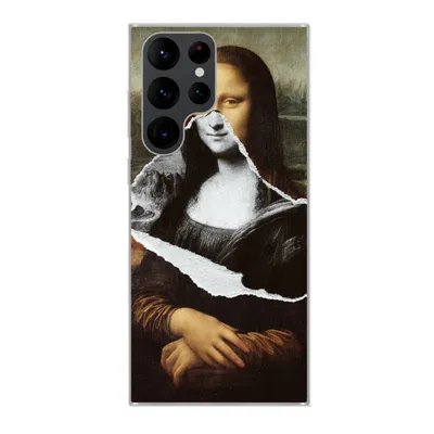 Produktbild von MuchoWow® Handyhülle Schutzhülle Hülle für Samsung Galaxy S22 Ultra Mona Lisa - Da Vinci - Kunst Silikon Softcase Handy Hülle - Abbildung