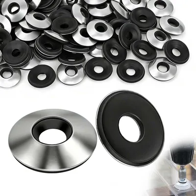 Produktbild von 100 EPDM-Dichtungsringe M6,3 × 16 mm, Gummiringe mit Neoprenbeschichtung zur Befestigung von Schrauben