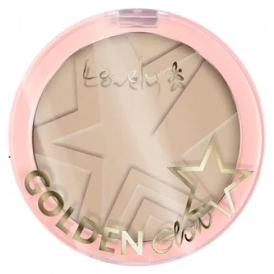 Obrázok produktu pre Lovely Golden Glow Powder Puder do konturowania twarzy 2 Light Beige, 10g