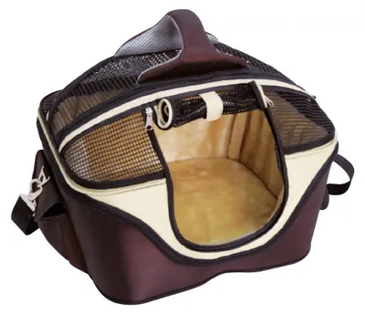 Image de Sac de transport chien chat - Transport 2-en-1 - Taille S - Jusqu'à 12 kg - 42 x 33 x 29 cm