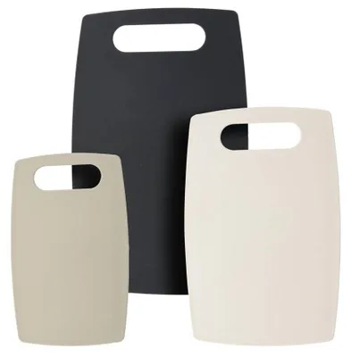 Produktbild von Schneidebretter, aus Kunststoff, 3er-Set in verschiedenen Farben