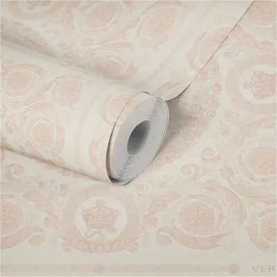 Produktbild von Versace wallpaper Barocktapete Heritage Vliestapete barock rosa silber