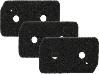 Produktbild von vhbw 3x Schaumfilter kompatibel mit Siemens iSensoric WT45H200BY/01, WT43H280CH/04, WT45H000TR/01, WT43H280CH/01, WT43H280CH/03 Wäschetrockner