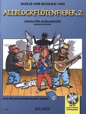 Produktbild von Altblockflötenfieber, m. Audio-CD. Bd.2