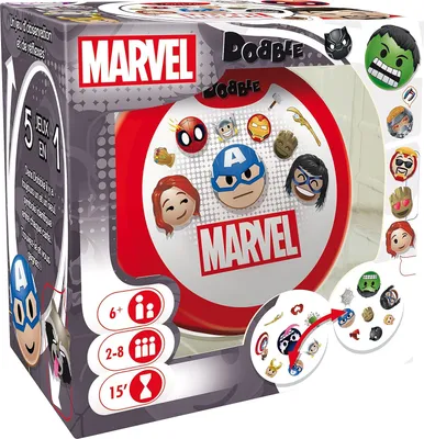 Obrázok produktu pre Hra - Dobble Marvel Emoji