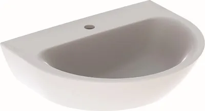 Produktbild von Geberit Geberit Waschtisch RENOVA m HL o ÜL 600x480mm we KT