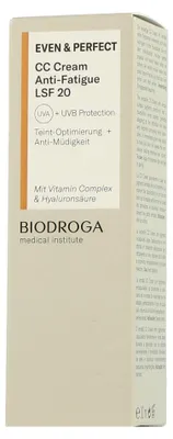 Obrázok produktu pre Biodroga Medical Institute Even & Perfect CC Cream Anti-Fatigue LSF 20 (30 ml)