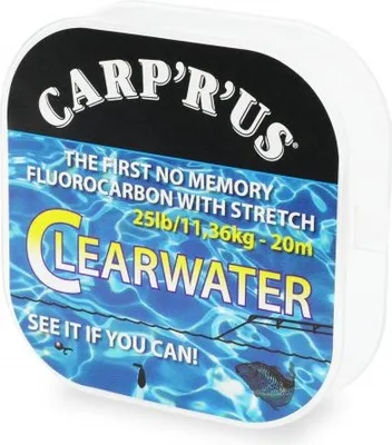 Produktbild von Carp'R'Us Fluorocarbon-Vorfach Clearwater 20m CRU300225
