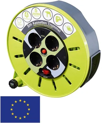 Produktbild von Kabeltrommel mit Kabelführung 8 m