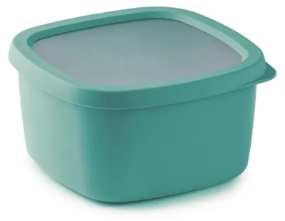 Vorratsbehälter 1,5 l, stapelbar, 17,5 x 17,5 x 10 cm, Made in Italy