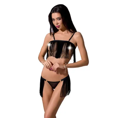 Zdjęcie produktu dla czarny zestaw Kassandra - S/M