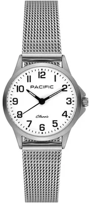 Imagen del producto de Reloj Pacific para mujer, plateado, modelo Pacific-PC01028