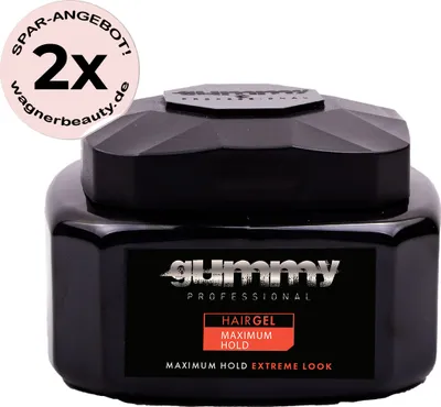 Produktbild von Fonex Gummy Hairgel Maximum Hold & Extreme Look 2 x 500ml