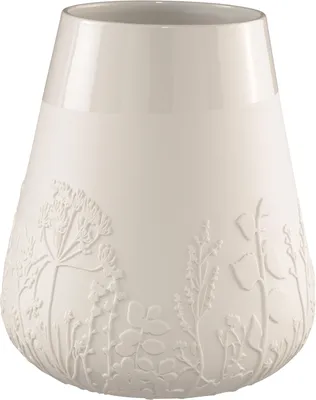 Obrázek produktu pro Porcelánová váza s dekorem lučních květin