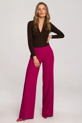 Produktbild von Stylove Damen-Culottes Elizagyr S311 Pflaume XL
